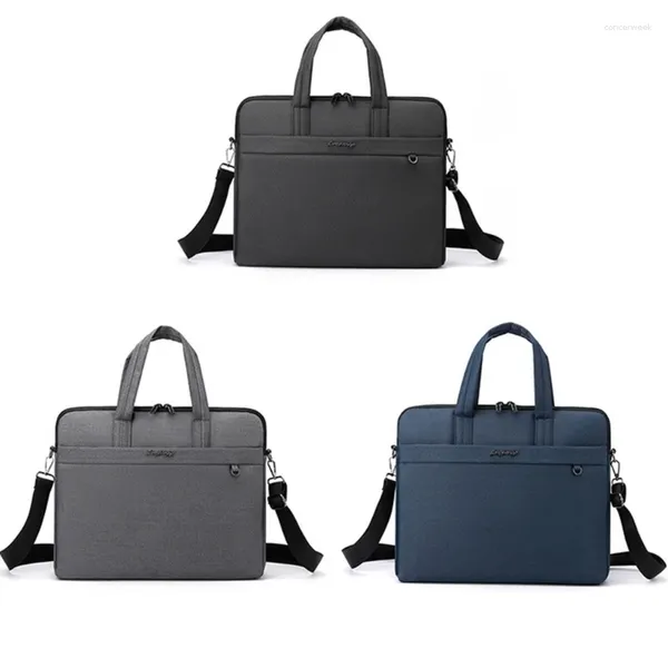 Maletas 2024 Bolsa de transporte Notebook Bolsa Nylon Laptop Saco de Computador À Prova de Splash Portátil Crossbody Ombro