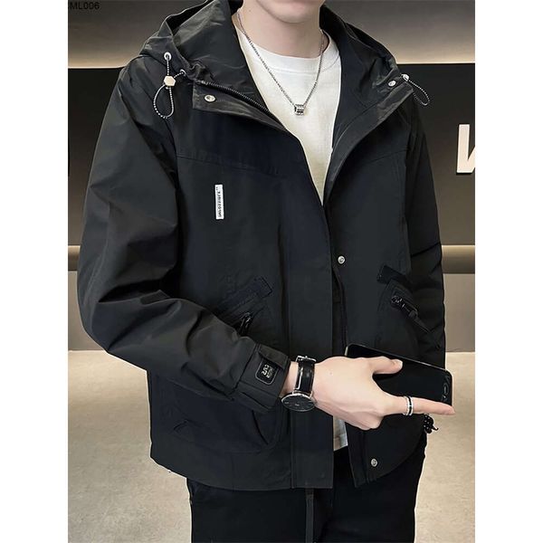 Neue Herren Pi Shuai Jacken Rush Mantel Trendige Kapuzenmode Marke Casual Koreanische Version Vielseitiges Slim Fit Top für Männer Tltk