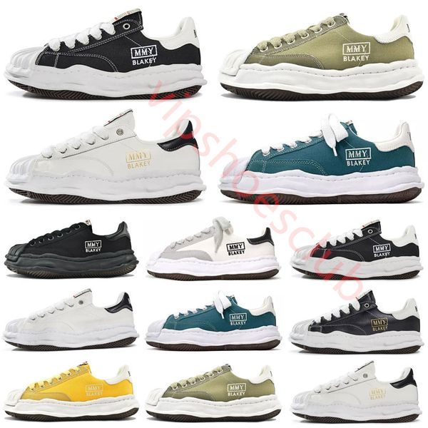 Scarpe da passeggio da jogging all'aperto Nero Bianco Sneakers basse OG Giallo uomo donna Moda 2024 Maison Mihara Yasuhiro Designer Trekking Grigio Rosso Scarpe