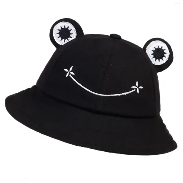 Berets милая лягушка детская шляпа ковша смешная летняя пакетная солнцезащитная кепка для спорта на открытом воздухе