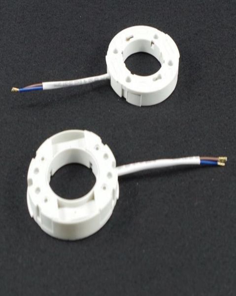GX53 Base Supporto per superficie di montaggio Presa connettore Bianco per armadio Lampada a LED Lampadina CFL AC220240V 5060Hz4790545