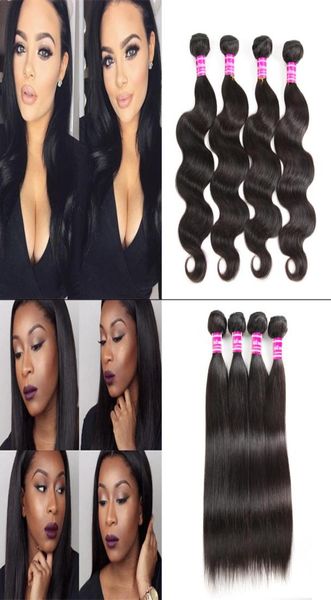 Novidades 8a mongol reto malaio onda corporal cabelo virgem humano tece pacotes de cabelo brasileiro fornecedor extensões tramas jus6091241