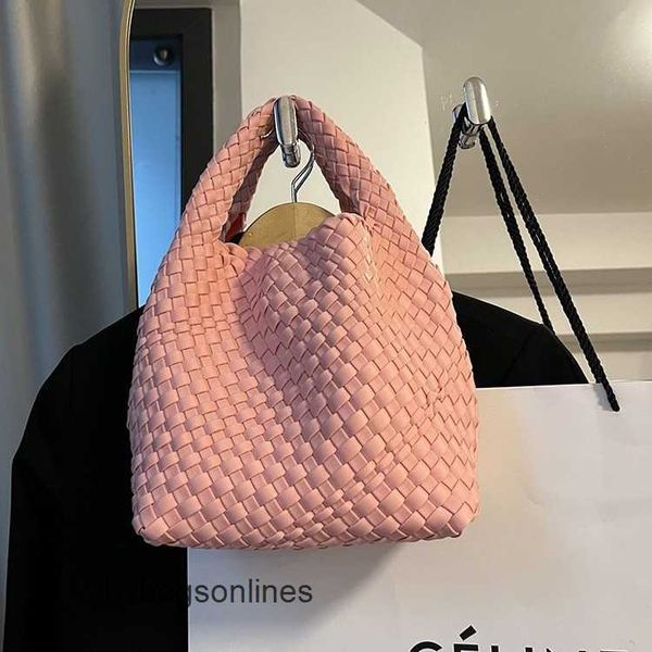 Botteg Venet Sacos de ponta para a bolsa de bolsa feita à mão Tote de grande capacidade feminino 2024 NOVO NYLON Mother Bolsa Chain Crossbody Original 1: 1 com caixa de logotipo real