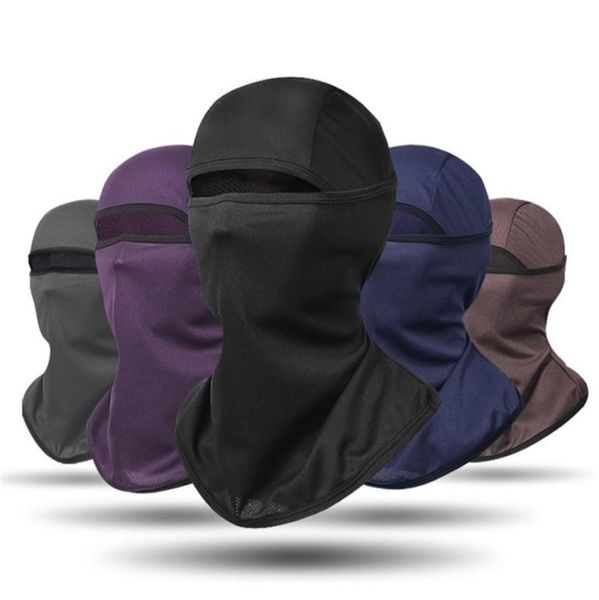 Respirável esqui ciclismo pesca treinamento rosto cachecol balaclava à prova de vento macio esporte máscara motocicleta bandana gorros chapéus 2206241812804