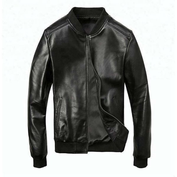 DS Factory Dropshipping Jaquetas de beisebol bomber masculinas Jaqueta de couro real 68