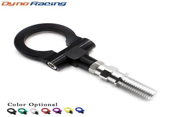 Gancho de reboque dianteiro e traseiro para corrida de carro, conjunto universal de barras de reboque para honda civic2124173