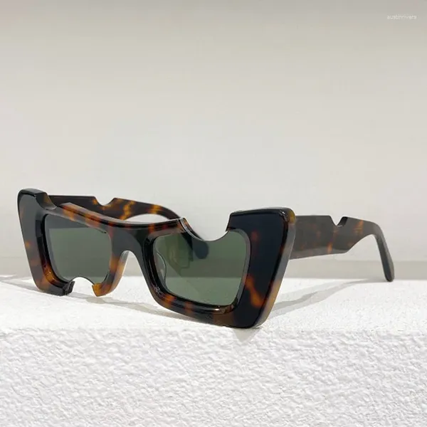 Sonnenbrille Top Hohe Qualität OFF OERI021 Für Männer Titan Stil Mode Design Damen Mit Box