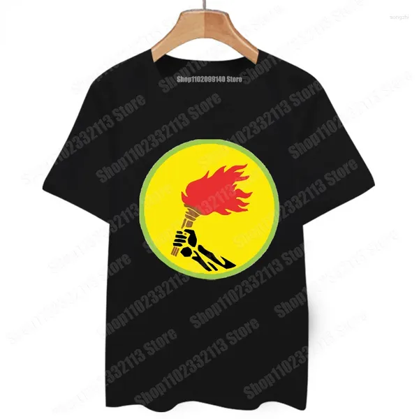 Camiseta masculina zrire bandeira república democrática do congo lembrança homme preto branco gráfico camisetas unissex camisa para homens topos