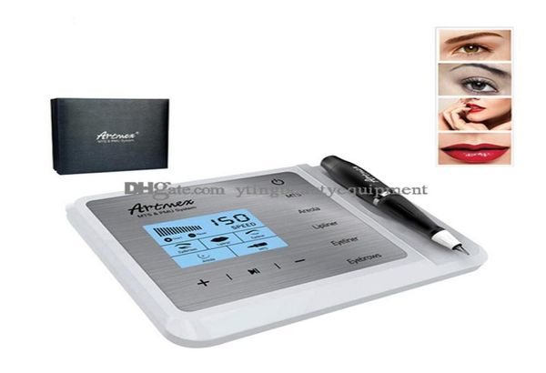 Artmex V9 Microblading Kit Digital PMU MTS Maquiagem Permanente Máquina de Tatuagem Micro Blading Caneta Sobrancelha Delineador Lábios Micropigmentati7039884