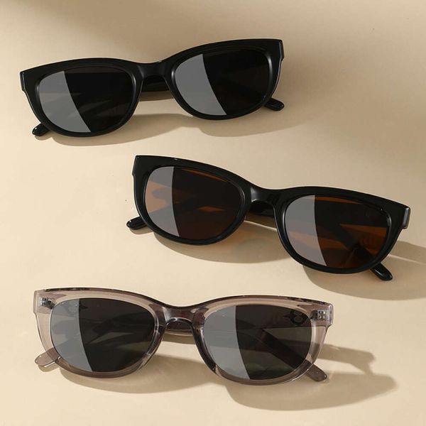 Neue Cat-Eye-Serie mit Metallscharnieren, hochwertige und modische UV-beständige Sonnenbrille für Damen