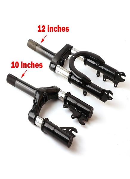 Peças 10 polegadas 12 garfo dianteiro de suspensão é adequado para absorvente de motocicleta mountain bike scooter elétrico6580928