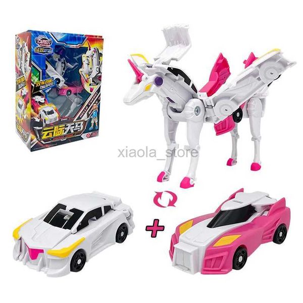 Giocattoli di trasformazione Robot Nuovo Mecard Muscoli addominali rotanti Trasformazione di figurine di auto Incredibile gioco di battaglia di auto per bambini Giocattoli di deformazione 2400315