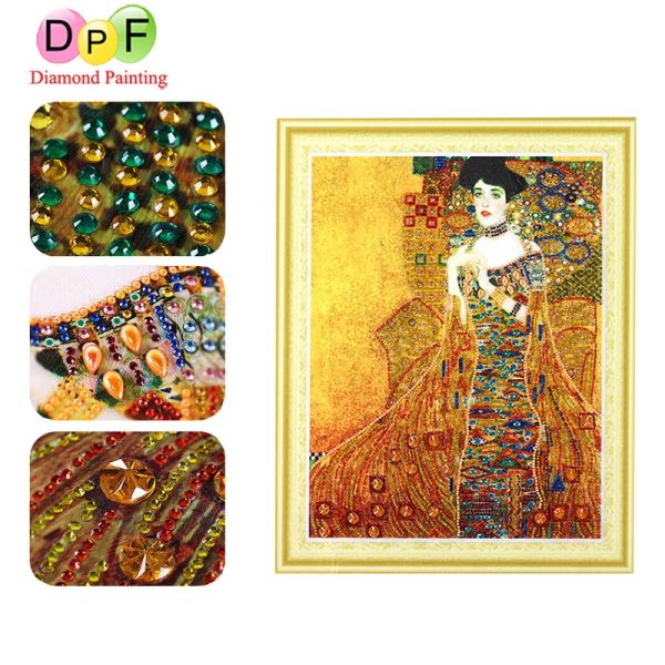 Punto DPF 5D Forma speciale Pittura diamante Trapano rotondo Mosaico Diamante Ricamo donna Set Artigianato Decorazione della CASA pittura