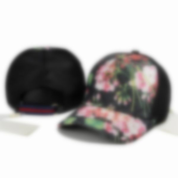 Designer boné de beisebol bonés chapéus para homens mulher cabido chapéus casquette femme vintage luxo jumbo fraise cobra tigre abelha chapéus de sol ajustável d14