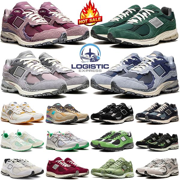 Nuovo 2002r Scarpe casual sneakers firmate da esterno Penny Cookie Rosa Nero Bianco Mattoni Legno Marrone Nero Rain Cloud uomo donna scarpe da ginnastica sportive all'aperto all'ingrosso