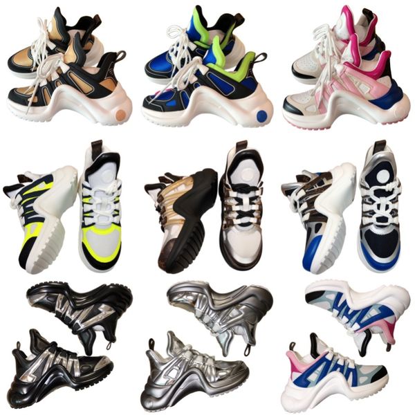 Sıradan Ayakkabı Eski Çiçek Tasarımcı Ayakkabı Yüksek En İyi Spor Ayakkabı Dantel Yukarı Platform Ayakkabıları Gerçek Deri Açık Ayakkabılar Sonbahar Kış Sıcak Ayakkabı Yumuşak Alt Tıknaz Topuk Ayakkabı
