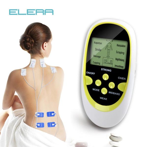 Massageador elétrico estimulador elétrico corpo inteiro relaxar terapia muscular massageador massagem dezenas acupuntura eletroestimulador3163698