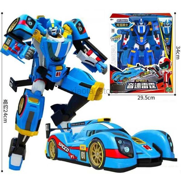 Trasformazione giocattoli Robot 2024 Warrior Korea Cartoon Brothers Anime Galaxy Trasforma Auto Robot Toys Sonic Strike Galaxy Star Regalo per bambini 2400315