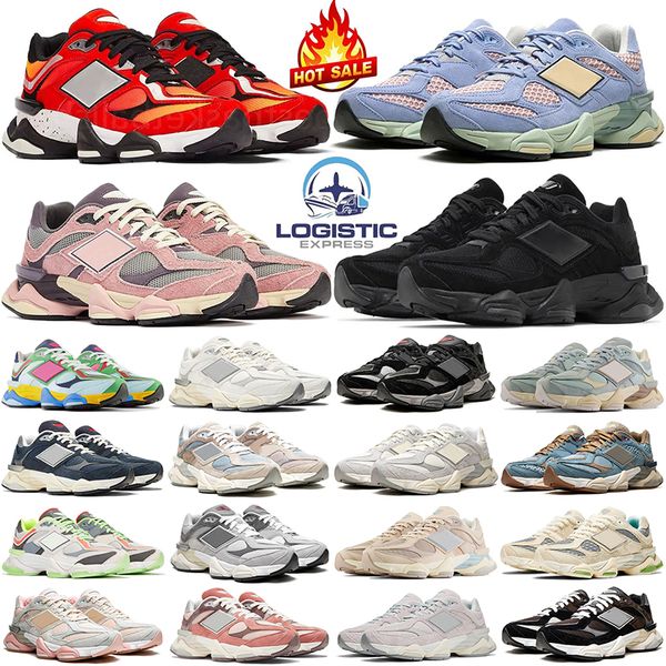 Nuove scarpe da corsa 9060 sneakers firmate da esterno 9060 Penny Cookie Rosa Nero Bianco Mattoni Legno Marrone Nero Rain Cloud uomo donna scarpe da ginnastica sportive all'aperto sconto