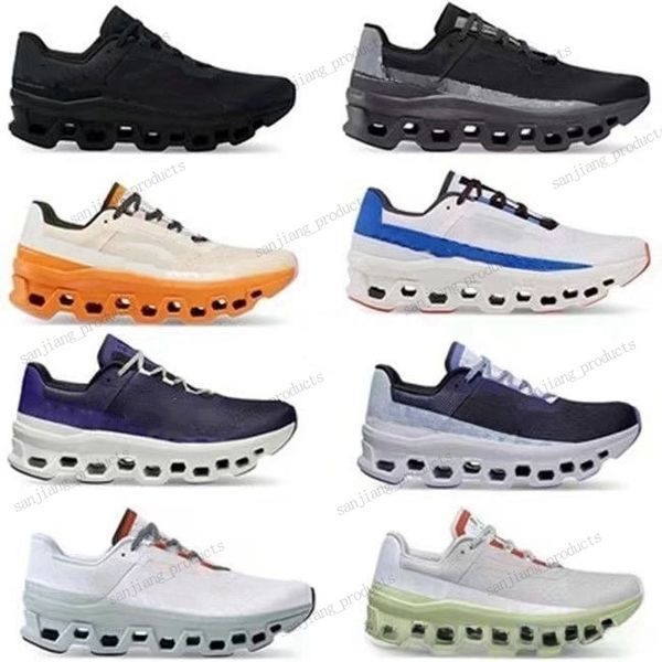 Der leichte, gepolsterte Laufschuh Cloudmonster X1 Monster Clouds Sneakers Nova Triple Black Flame White Surfernova Lumos All Black Acai Purple Damenschuhe