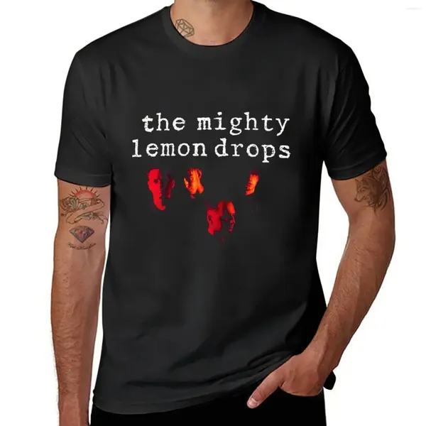 Canotte da uomo T-shirt The Mighty Lemon Drops Custom Progetta le tue magliette alte da uomo personalizzate