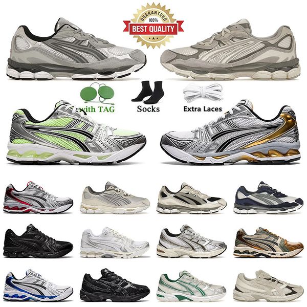 Hotsale Gel NYC Sports Running Shoes Running Gel Kayano 14 Low Gel 1130 Mens Treinadores Creme Plum Black Metallic Plum White Clayon Canyon Pure Silver Casual Mulheres tênis