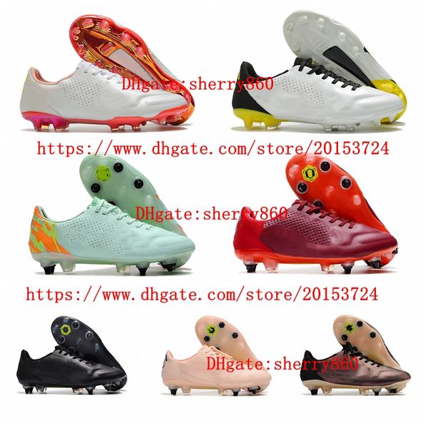 Nuove scarpe da calcio Tiempoes Legendes 9 Elitees FG SG Scarpe da calcio da allenamento per uomo all'aperto