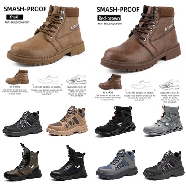 Botas de inverno homens botas de couro de pelúcia tênis à prova dwaterproof água sapatos de escalada unisex mulheres ao ar livre antiderrapante quente caminhadas tornozelo bota corpo correndo basaball hóquei gai