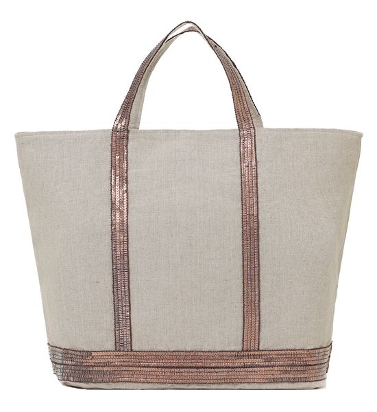 Vanessa Bruno Borsa tote firmata Borsa a tracolla Borse di lusso Tote Pochette Moda donna Spiaggia Borse a righe quadrate di grande capacità Borsa a quadri da donna