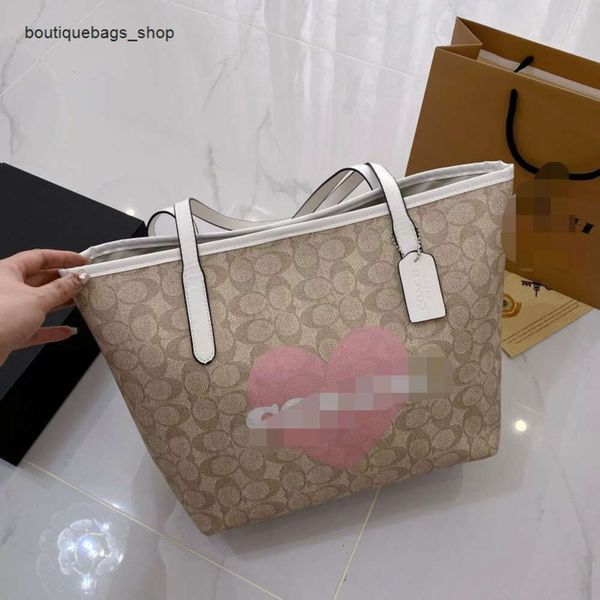 Günstiger Großhandel, begrenzter Ausverkauf, 50 % Rabatt, Handtasche Olay New Classic Love, bedruckte Einkaufstasche, Pendler-Tragetasche mit Sauggriff