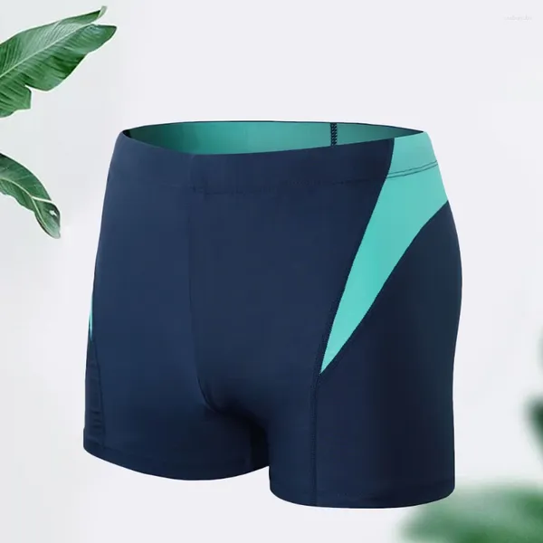 Herren-Badebekleidung, Outdoor-Männer, Strand-Badehose, elastische Boardshorts, einteiliger Badeanzug (L)