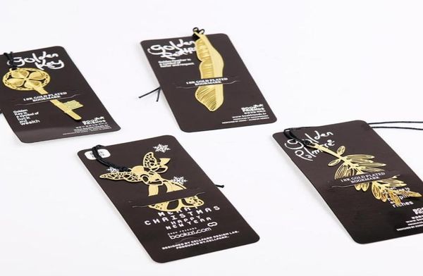 Bonito Kawaii Ouro Metal Bookmark Chave Vintage Pena Anjo Bookmarks Clipe de Papel Para Livro Coreano Statio Jllhkb8226706