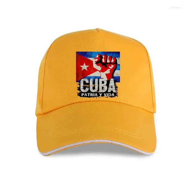 Bola bonés unisex algodão cuba patria y vida vintage verão masculino novidade oversized boné de beisebol libre feminino casual streetwear presente