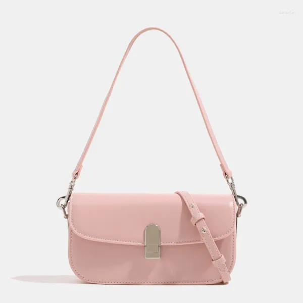 Umhängetaschen Modische Unterarm Frauen Einzel Bolsas Multi-funktion Bolsos Mujer Tägliche Verwendung Handtaschen 2024 Candy Farbe Tasche