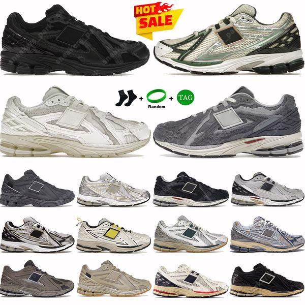 Nuove scarpe da corsa 1906r 1906 R sneakers firmate da uomo pelle nera bianco argento metallizzato oro verde beige crema grigio Indigo uomo donna scarpe da ginnastica sportive all'aperto