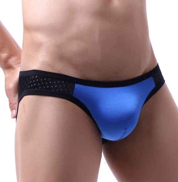 Unterwäsche Marke Mesh unterhemd Männliche Höschen Sexy Homosexuell Penis Pouch Nylon Unterhose Männer Slip Slip Shorts6553616