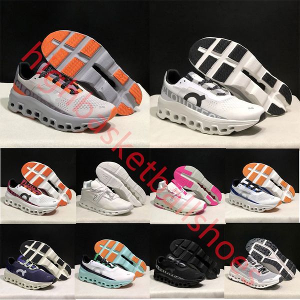 2024 Designer Cloud Scarpe da corsa Nuvole Uomo Donna Cloudrunner Borgogna All Black Forma Bianco Rosa Federer Pearl Uomo Dhgate Scarpe da ginnastica Sneakers Top Luxury taglia 36-45