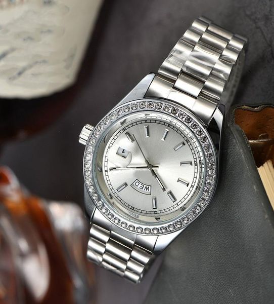 Relógio de pulso para homens novos relógios masculinos todos dial trabalho relógios de quartzo de alta qualidade marca de luxo superior ro-le relógios de moda feminina atacado