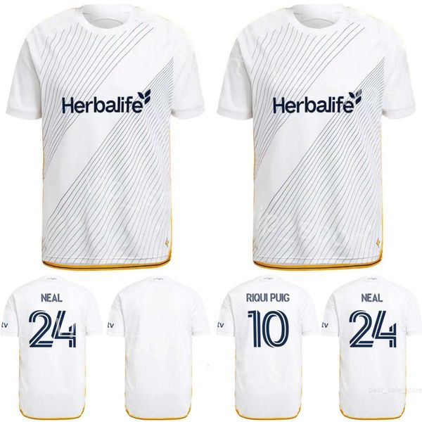 Los Angeles Galaxy LA 2024-25 Fußball 9 Dejan Joveljic Trikots Mans 2 Miki Yamane 10 Ricard Puig 4 Maya Yoshida 20 Edwin Cerrillo 8 Marky Delgado Fußballtrikot-Kits