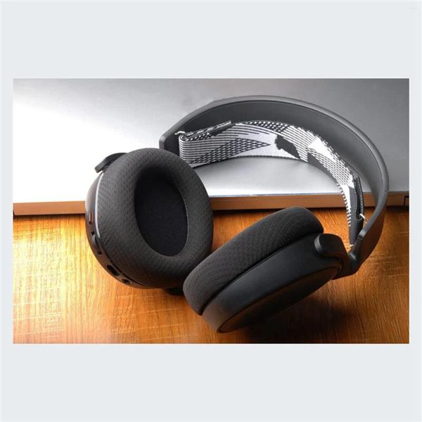 Cucchiai Cuscinetti di ricambio Cuscini per Steelseries Arctis 1/3/5/7/7X/9/9X/Pro Xbox Wireless headset Isolamento auricolare