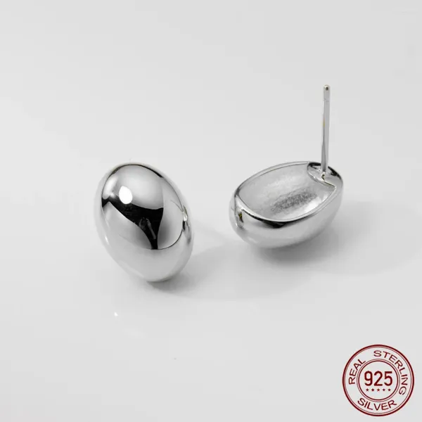 Ohrstecker La Monada Damen-Ohrstecker aus Silber 925, glänzend, elliptisch, für Damen und Mädchen