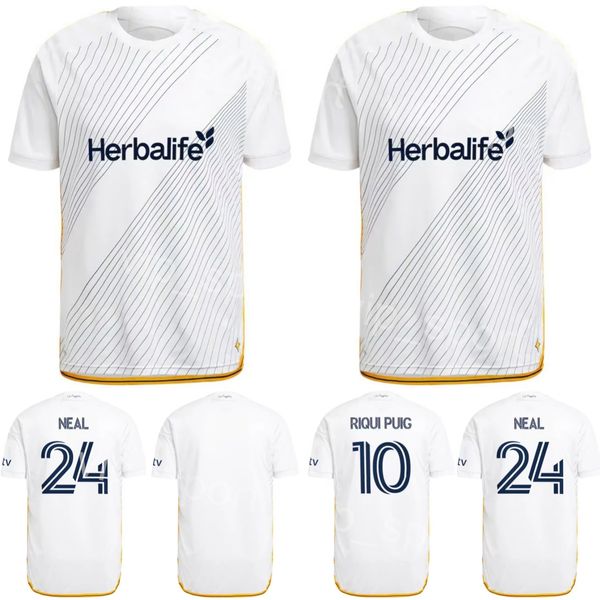 Los Angeles Galaxy LA 2024-25 Fußball 9 Dejan Joveljic Trikot Mans 2 Miki Yamane 10 Ricard Puig 4 Maya Yoshida 20 Edwin Cerrillo 8 Marky Delgado Fußballtrikot-Kits