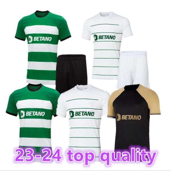 Sporting CP 22/23/24 Lisboa camisas de futebol Lisboa Special COATES MATHIEU Jovane Sarabia Vietto 2023 Sporting Clube de camisa de futebol masculino kit maillot TERCEIRO AWAY8899