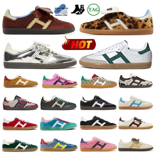 2024 Originals Vegan Adv Platform Shoes uomo donna designer OG Scarpe casual Gum Velluto Verde Crema Blu uomo donna Sambaba sneakers outdoor scarpe da ginnastica sportive