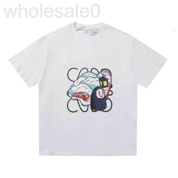 Herren-T-Shirts Designer Korrekte Version 1.1 Frühling/Sommer-Buchstaben Qianyu Qianxun-Serie Rundhals-Kurzarm-T-Shirt für Männer und Frauen verdanken Rowe EYX7