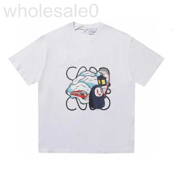 T-shirt da uomo firmate Versione corretta 1.1 Lettere Primavera/Estate Serie Qianyu Qianxun Girocollo T-shirt a maniche corte per uomo e donna devo Rowe EYX7