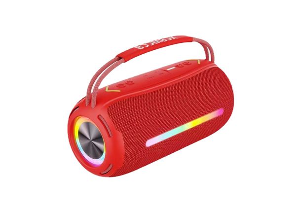 Neuer PTH-360 Bluetooth-Lautsprecher, tragbar, Hochleistungs-RGB-Farblicht-Außenlautsprecher, wasserdichter tragbarer Lautsprecher