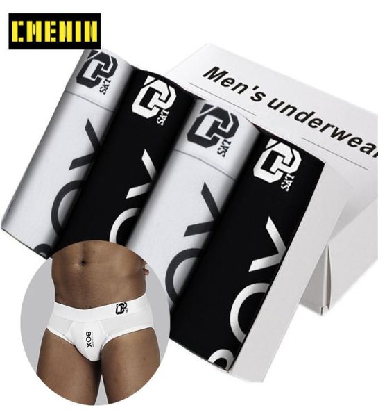 4 pçslote nova marca dos homens cuecas shorts topo sexy gay algodão roupa interior dos homens biquíni cuecas dos homens calcinha or215 cx20083380504