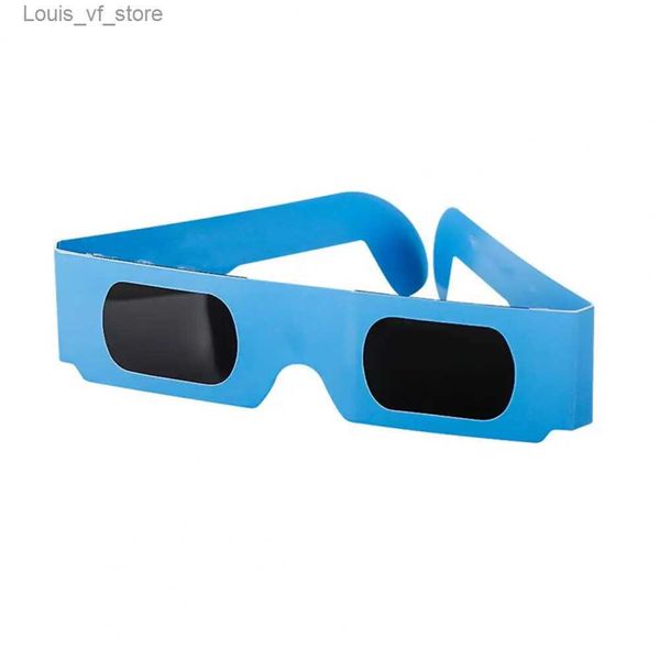 Солнцезащитные очки Детские защитные солнцезащитные козырьки для защиты от солнечного затмения детские бумажные очки для солнечного затмения инфракрасные блокирующие очки H240316
