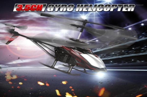 Drones 35CH Gyro Helicóptero com controle remoto Altitude Hold RC Alloy Drone Toy Gift19192743